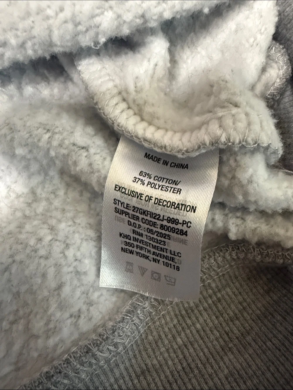 GAP heather gray